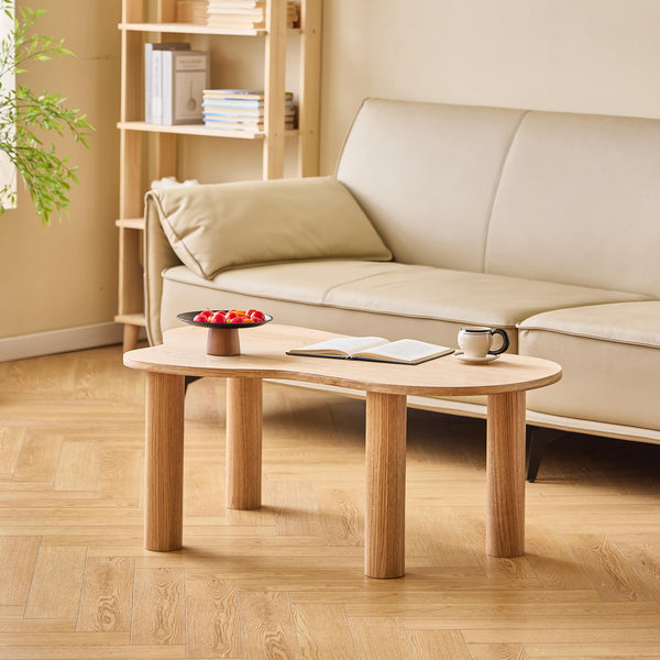 HONO - Tavolino scandinavo in legno massiccio